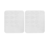 2pcs Silicone Guitar Pick Mold Triangle Plectrum | Easy Release, Nonstick Finish, Small Batch Casting, Suitable for Necklaces and Keychain Projects
