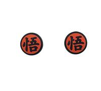 2pcs Silicone Joycon Thumb Grip Caps Cute Kawaii Soft Round wu Thumbstick Joystick Rocker Button Cover Replacement Compatible with Switch