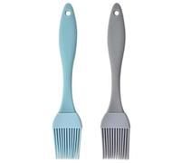 2pcs Silicone Pastry Brush, 17 cm Kitchen Pastry Brushes, Grill Brush, Basting Pastry Brush, BBQ Brushes for Grilling, Pastry, Stirring, Baking, Cooking