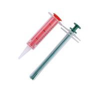 2Pcs Silicone Pet Feeder Dual-Use Tablet Medication Dispenser Liquid Water Formula Food-Grade Soft Tip Safe Piston Rod Control Long Handle Easy Feeding for Cats Dogs Puppies Adult Pets