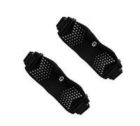 2PCS Silicone Reinforced Knee Sleeves for Hiking Tennis and Active Lifestyles Shock Absorption Knee Brace