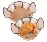 2Pcs Silicone Round Bread Loaf Pan Liner Reusable Bread Baking Mat with Handle 37×46cm Oven Liner Round Loaf Tin LinersNon Stick Sourdough Transfer Tool for Baking Cookies Cakes Pastries Pizza