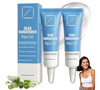 2PCS Silicone Scar Gel, Scar Gel for Scar Removal, Helps Improve The Appearance of Old & New Raised Scars, Ideal for Keloid Scar, Acne Scar, New and Old Scars, Safe Non-Greasy Formula (30ml)