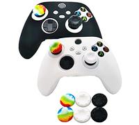 2pcs Silicone Skin Case Grip Cover for Xbox Series X/S Controller,Rubber Protector for Xbox Series X/S (6pcs Thumb Joystick Grips) (Series X/S-9)