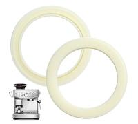 2pcs Silicone Steam Ring Grouphead Gasket, 54mm Replacement for Breville and for Sage Coffee Machine, Silicone Material Accessories, Leak Prevention Feature