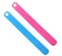 2pcs Silicone Thaw Belt, Rapid Defrosting Belt Strap Practical Meat Thaw Suction Claw BPA Free Meat Thawing Tool Defroster Artifact for Thawing Frozen Food Beef Kitchen Supplies (Blue, Pink)