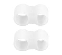 2pcs Silicone Toe Separator Corrector Adjustable Fit All Day Comfort Invisible For Narrow Shoes Ergonomic Toe Separator For Men/women
