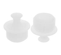 2pcs Silicone Vacuum Bottle Stopper Seal Insert for Thermal Jugs | Tight Seal Replacement, Universal Fit for Commuter Mug Refill and Home Use, Keeps Bag Dry