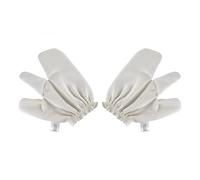 2PCS Silk Exfoliating Gloves for Dry Brushing & Massage - Raw Silk Garshana Mitts, Gentle Skin Buffing, Enhanced Skincare Absorption, Rejuvenating Body Care