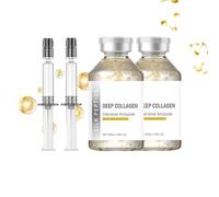 2PCS Silk Peptide Intensive Lifting Ampoule - Instant Lifting Effect with Long-Term Anti Aging Action, Firming Serum to Minimise Fine Lines, Deeply Hydrating Essence for Intense Moisture
