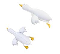 2Pcs Silly Goose Foil Balloon One Silly Goose Birthday Decor Farm Theme Parties,School Events,Birthday Photo Props Cute Pet Balloons for Kids Party Decorations