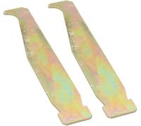 2Pcs Silver Bar Groove Cleaner Chain Saw Guide Bar Rail Trough Cleaner Cleaning Tool Carbon Steel Cleaners for Most Chainsaw 3.94x0.59 inch,Chainsaw Parts Outdoor Power Tool Accessories