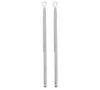 2Pcs Silver Nice & DeftCuticle Pusher Stainless Steel Nail Art Remover Tool Triangle Cuticle Peeler Scraper Remove Gel Nail Polish, Cuticle Pushers, Tools and Accessories