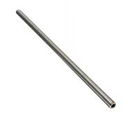 2pcs Silver Round 304 Stainless Steel Capillary Tube Pipe OD 8mm Length 250mm Hollow Circular Tube(Size:4mm ID)