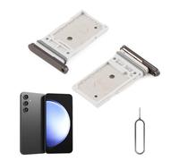 2PCS SIM Card Tray for Samsung Galaxy S23 S911U S911U1 SIM Card Slot Holder Replacement for Samsung Galaxy S23 Plus S916U S916U1with Open Eject Pin
