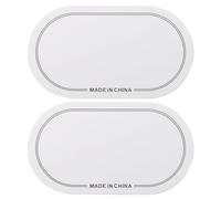 2pcs Single Pedal Patches Drumhead Kick Pad Protector Drum Skin Replacement for Bass Percussion Instrument Bass Patches Drumheads Kick Pad Percussion Instrument Accessories