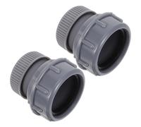 2pcs Sink Drain Coupling Adapter 30 to 45mm for Bathroom Repair | PP Construction, Overflow Pipe Connector, under Sink Plumbing, Fits Mainstream Fittings, DIY Installation