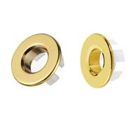 2pcs Sink Overflow Ring, Drain Cover Hole Insert in Round Caps Decorative Overflow Drain Covers for Bathroom Kitchen Basins