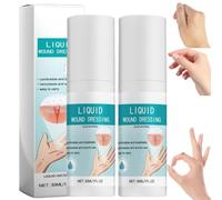 2PCS Skin Liq/uid Plaster Spray,Liquid Plaster Quick-Dry Gel,Waterproof Spray Plasters,Waterproof and Breathable Quick-Dry Gel,Liquid Wound Dressing,Quick-Drying Dressing,Transparent Waterproof