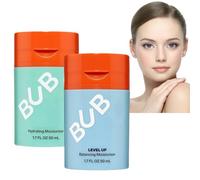 2PCS Skincare Slam Dunk Hydrating Moisturiser,Skincare Slam Dunk & Level Up Balancing Face Moisturizer,Face Moisturiser for Dry Skin,Skincare Set,Slam Dunk Moisturiser