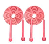 2pcs Skipping Rope, Jumping Rope For Men Women Kids, Adjustable Skipping Rope For Home Exercise, Body Fitness, Fat Burning, Workout Home or Gym personal Training Rope (Pink)