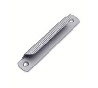2PCS Sliding Door Handles Aluminum Alloy Pull Push Handle Window Wardrobe Balcony Furniture Hardware(Gris)