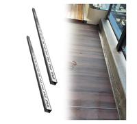 2PCS Slim Linear Channel Drain Patio, 304 Stainless Steel Trench Drain Channel, Outdoor Driveway Stormwater Drainage, Cuttable