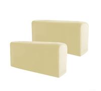 2pcs Slipcovers for Sofa and Chair and Elegant Protection for Your Home (beige)