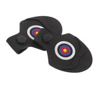 2pcs Small Bow Rubber Archery Foot Pads for Bow Tips and Limbs Black
