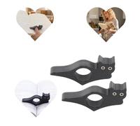 2Pcs Small Cat Book Page Holder - Book Lover Gifts, Cute Literary Accessories for Bookworms, Perfect Birthday/Christmas Gifts for Readers, Keep Pages Secure & Decorate Desk