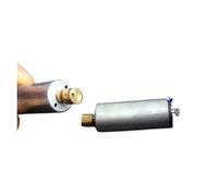 2PCS Small DC 3V-6V 5V Round 12mm*30mm N60 Vibration electronic starter Brass Vibrator Vibrating Effect for Toy Massager