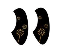 2Pcs Small Guitar Anti-Scratch Guard Plate Ukulele Pickguards Replacement Self-Adhesive Scratch Plate Ukulele Accessories