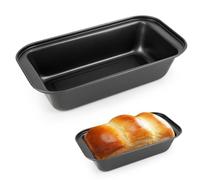 2PCS Small Loaf Tin for Baking, Stainless Steel Small Bread Baking Tin, Non-Stick Loaf Pans Baking Trays, Rectangular Baking Moulds, Mini Air Fryer Cake Tin Accessories