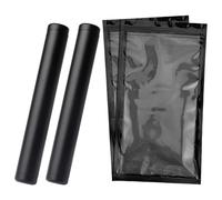2Pcs Smell Proof Aluminium Tube, Joint Holder Tube, Air Tight Hard Tube, Doob Tube with 2Pcs Reusable Bags, Double Screw Rolling Tube, Tube Holders for Travelling Business Family