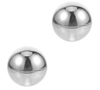 2pcs Smoky Grey Glass Globe Lamp Shade Replacement for G9 Fixtures | Threaded Fixing, Light Diffusion, Modern round Form, for Ceiling Fans and Wall Lamps
