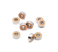 2pcs SMR104 2RS ABEC 7 4x10x4mm Fishing Vessel Bearing Stainless Steel Hybrid Ceramic Bearing