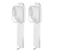 2pcs Snacks Bag Sealers Proof Food Preservation Sealing Clamps with Integrated Lid Home Organization Supplies Home Organization Clips
