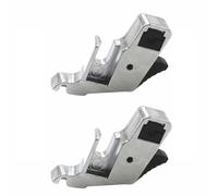 2Pcs Snap On Low Shank Adapter Presser Foot Holder, Sewing Machine Foot Sewing Machines Part Compatible with Janome and Compatible with Brother
