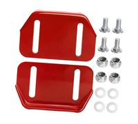 2Pcs Snow Blower Skid Plate Shoes 780-420 with Mounting Hardware 784-5580-0637 for 2-Stage Snow Thrower Models 1992+