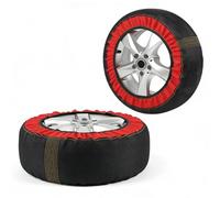 2PCS Snow Chains for Explorer 2011 2012 2013 2014 2015-2019, Car Wheel Tire Chain Anti-skid Automotive Wheel Snow Socks Ice Traction Cover Improved Surfce Hold,A/6006