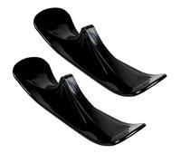 2Pcs Snow Ski Scooter Sled Board Parts, Steering Ski and Dual-Use Sled Wheel for Scooter Riding, Replacement Accessories for Winter Toys - Snow Board