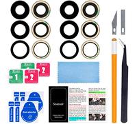 2PCS Soaosdr Original Back Rear Camera Lens Glass Replacement for iPhone 13 Pro and iPhone 13 Pro Max with pre-Installed Adhesive+Reparing Toolkit+Installation Manual