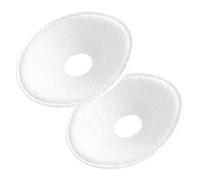 2Pcs Soft & Breathable Nursing Breast Pad Comfortable Cotton Leakproof Lactation Liners for Postpartum Mother Care Newborn Feeding Supplies