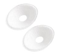 2Pcs Soft & Breathable Nursing Breast Pad Comfortable Cotton Leakproof Lactation Liners for Postpartum Mother Care Breastfeeding Essential