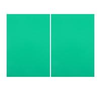 2pcs Soft PVC Linocut Block for Printmaking, Easy to Carve Green Sheet