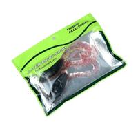 2PCS Soft Silicone Fishing Lures Artificial Swimbait Twin Tail Floating Frog Lures for Outdoor Fishing Easy to Use