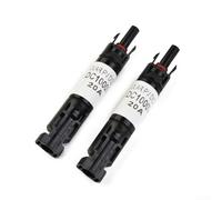 2Pcs Solar Connector, Solar Panel Cable, Blocking Diode Waterproof Connector, Solar PV Fuse Connector, Solar Panel Cable Blocking Diode Holder(15A)
