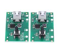 2Pcs Solar Lamp Circuit Board,Solar Lamp String Controller Module,Light Control Switch with 8 Kinds Light Mode and Switch 1 2V