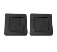 2pcs Solar Lantern Light Replacement Top, Square Solar Panel Top Replacement for Outdoor Garden Patio Lanterns