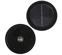 ：2pcs Solar Light Replacement Top, Waterproof LED Replacement Solar Lanterns Lamp Panel Parts Accessories for Outdoor Garden Pathway & Yard Lights Universal Fit (Top 3.23in, Bottom 2.83in)